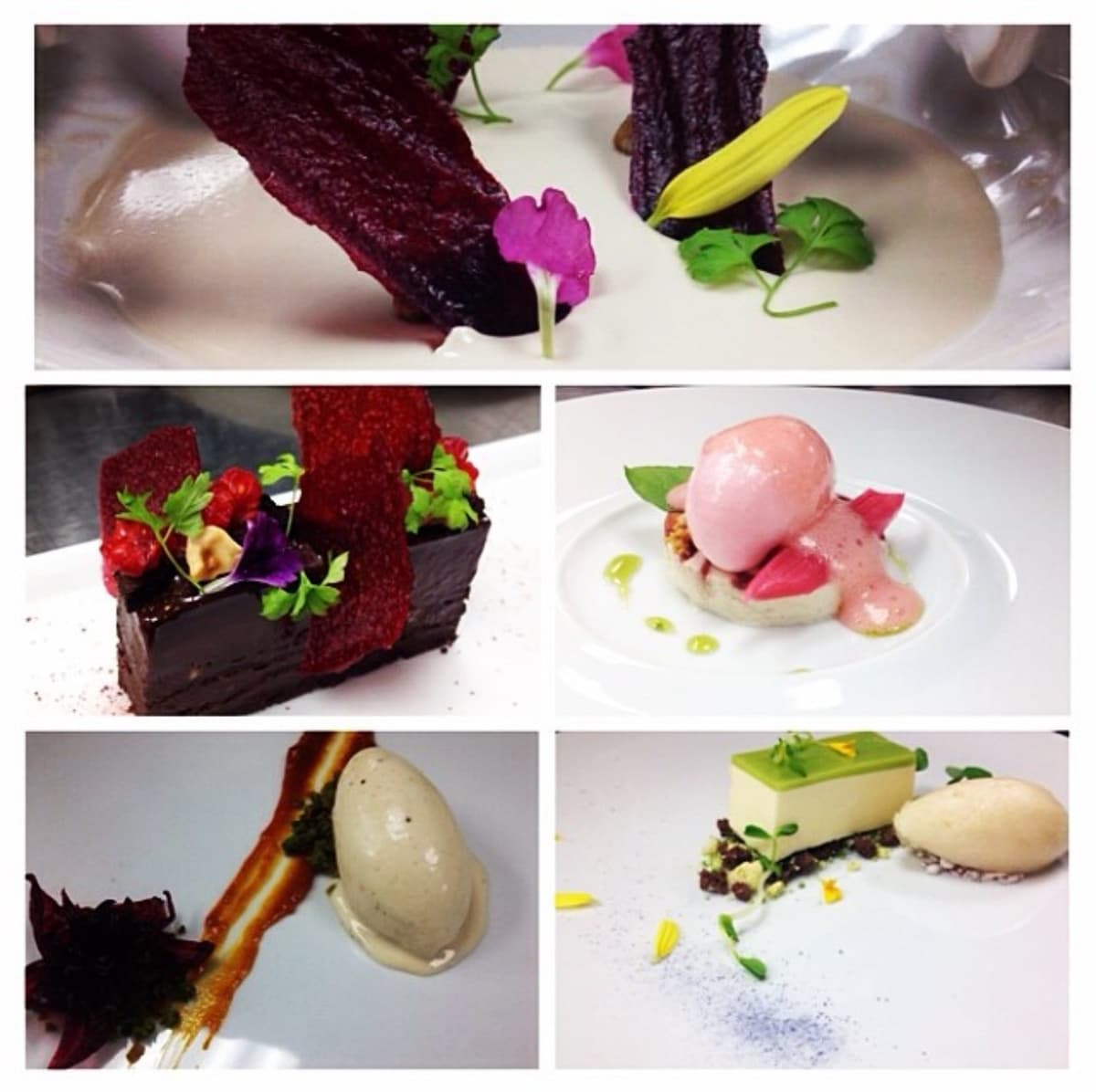 Langdon Hall Plated Desserts
